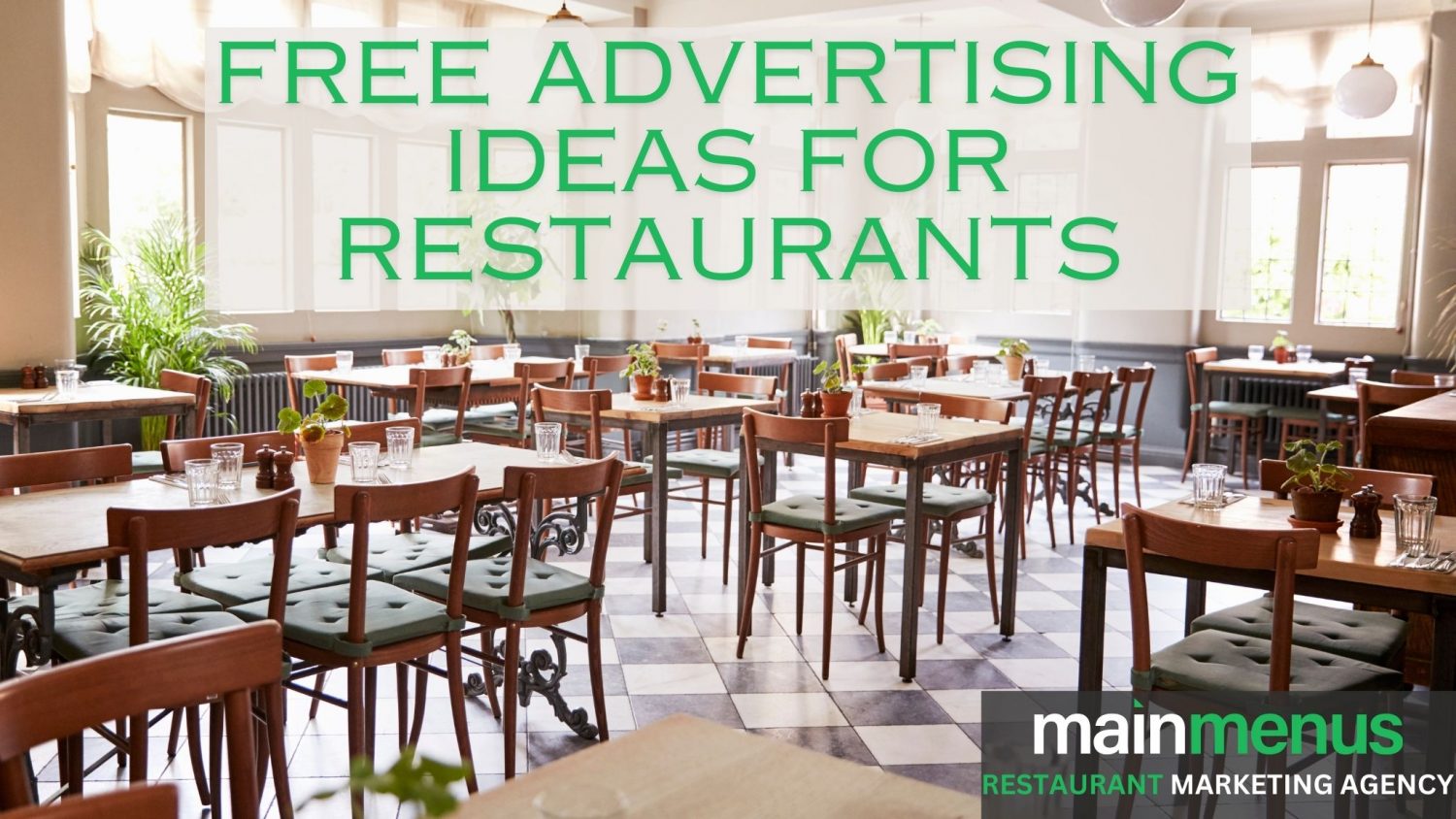 Free Advertising Ideas for Restaurants