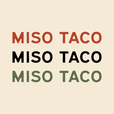 Miso Taco in Vancouver